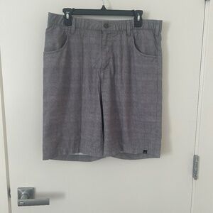 Adidas Golf Shorts Men 34 10.5in Gray